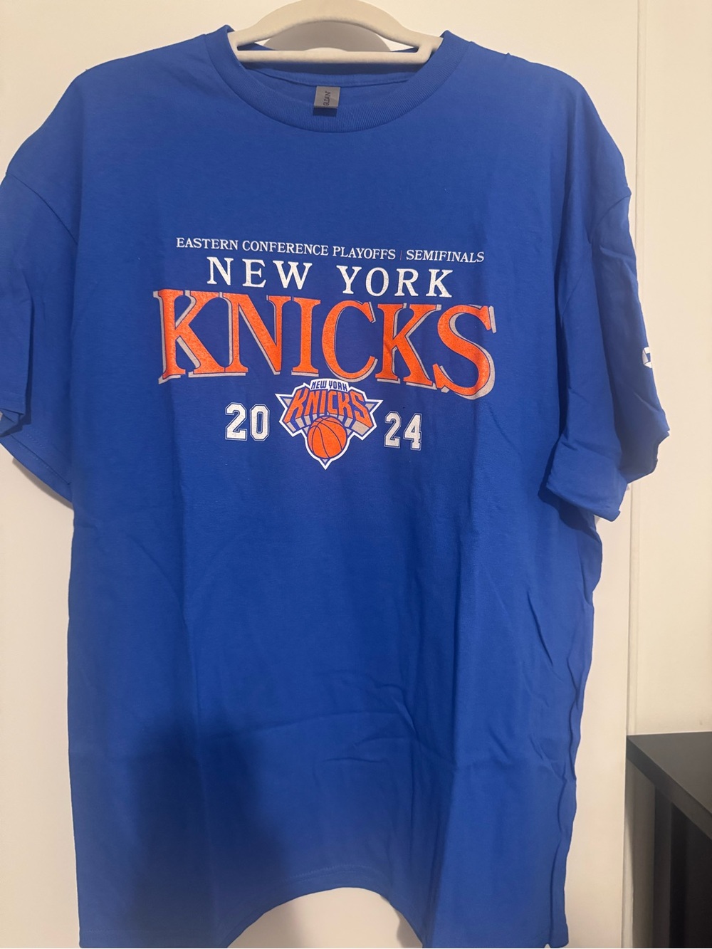 New York Knicks 2024 Blue Graphic Tee